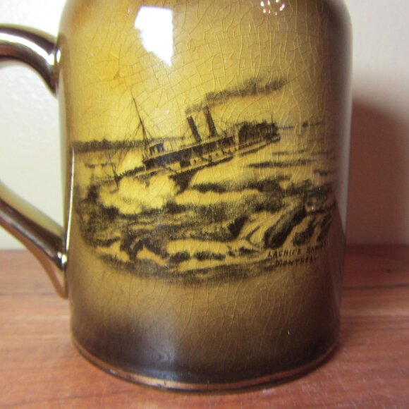 12 oz ridgeway england mug st james cathedral lachine rapids montreal (W5054) - Picture 6 of 11